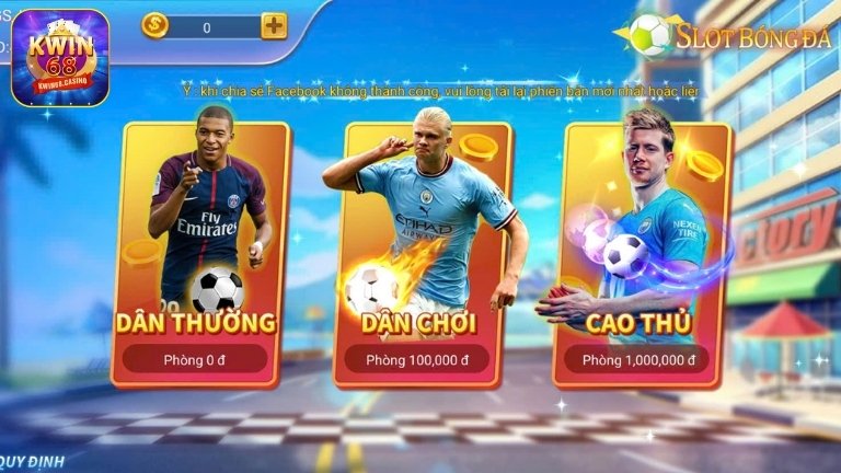 Các tính năng nổi bật của SLOT Bóng Đá KWIN68