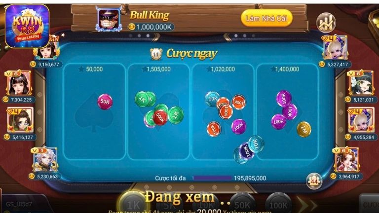 Kinh nghiệm chơi Super Bull KWIN68 thắng lớn từ cao thủ