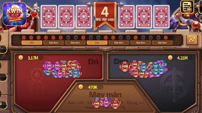 Luật chơi Đại Chiến Đỏ Đen KWIN68 chi tiết từ A-Z