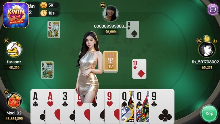 Phỏm là game bài quen thuộc có lối đánh tư duy đầy hấp dẫn